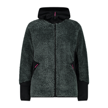 Load image into Gallery viewer, CMP Women&#39;s Unlimitech Hooded Full Zip Fleece (Mineral)
