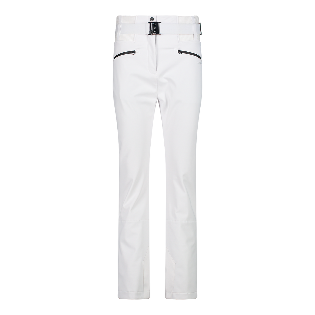 CMP Women's Waterproof Fleece Lined Ski Trousers (Bianco)