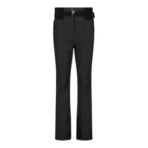 CMP Women's Waterproof Fleece Lined Ski Trousers (Nero)