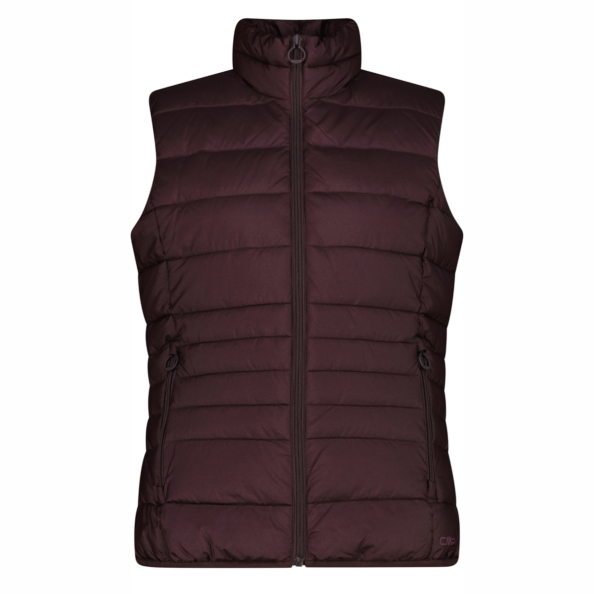 CMP Women's Winter Insulated Vest Body Warmer Black Berry Mel C599 36K2106M