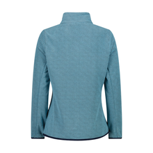 Load image into Gallery viewer, CMP Women&#39;s Zig Zag Full Zip Fleece (Topazio)
