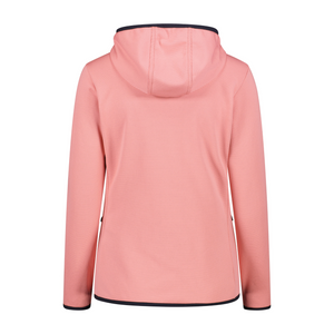 CMP Women’s Unlimitech Grid Tech Hooded Full Zip Fleece (Lotus)