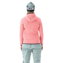 Load image into Gallery viewer, CMP Women’s Unlimitech Grid Tech Hooded Full Zip Fleece (Lotus)
