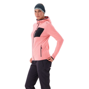 CMP Women’s Unlimitech Grid Tech Hooded Full Zip Fleece (Lotus)