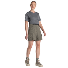 Load image into Gallery viewer, Craghoppers Women's Nosilife Medina UPF50 Cargo Shorts (Wild Olive)
