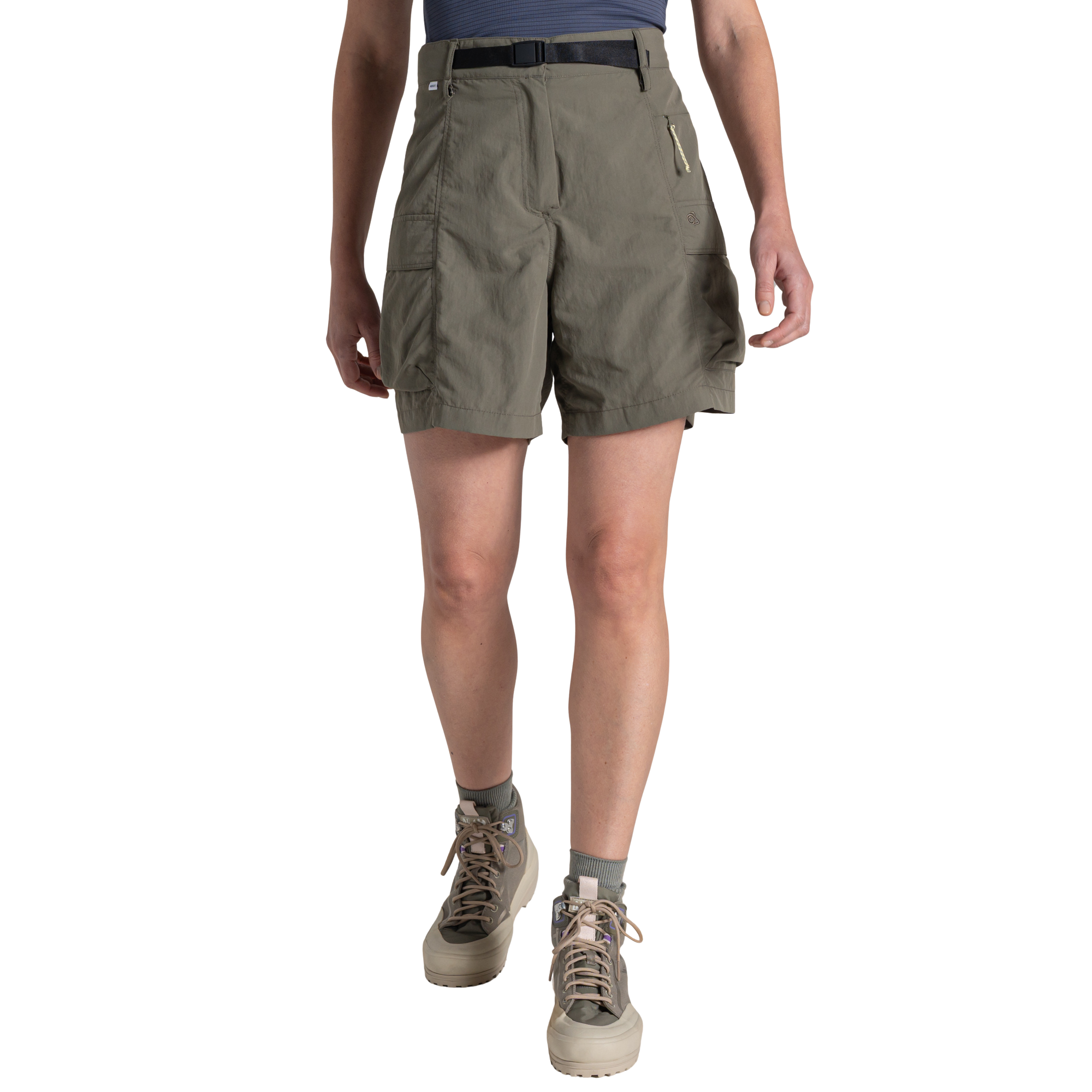 Craghoppers Women's Nosilife Medina UPF50 Cargo Shorts (Wild Olive)
