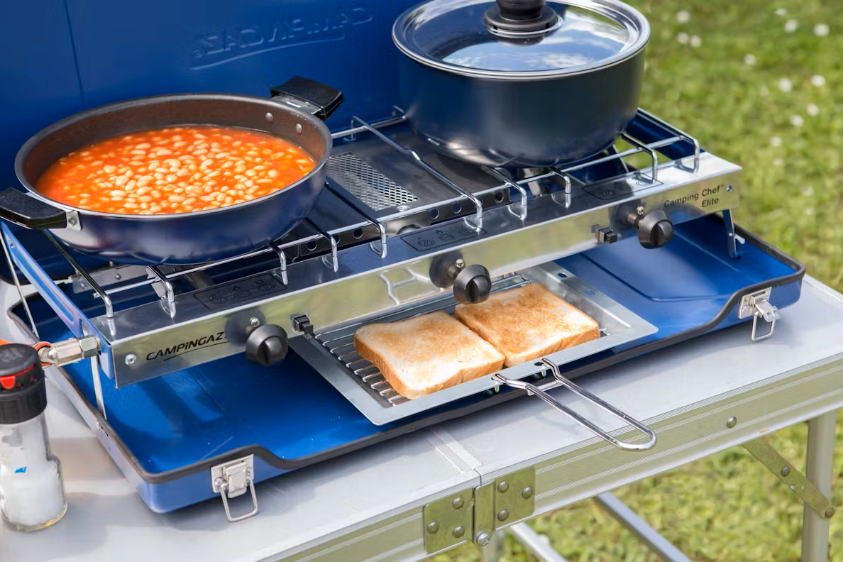 Campingaz Camping Chef Double Burner & Grill