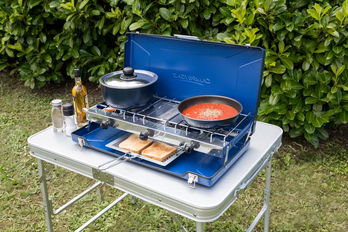 Campingaz Camping Chef Double Burner & Grill