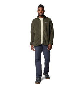 Columbia Men's Rugged Ridge III Sherpa Full Zip Fleece (Greenscape)