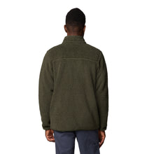 Load image into Gallery viewer, Columbia Men&#39;s Rugged Ridge III Sherpa Full Zip Fleece (Greenscape)
