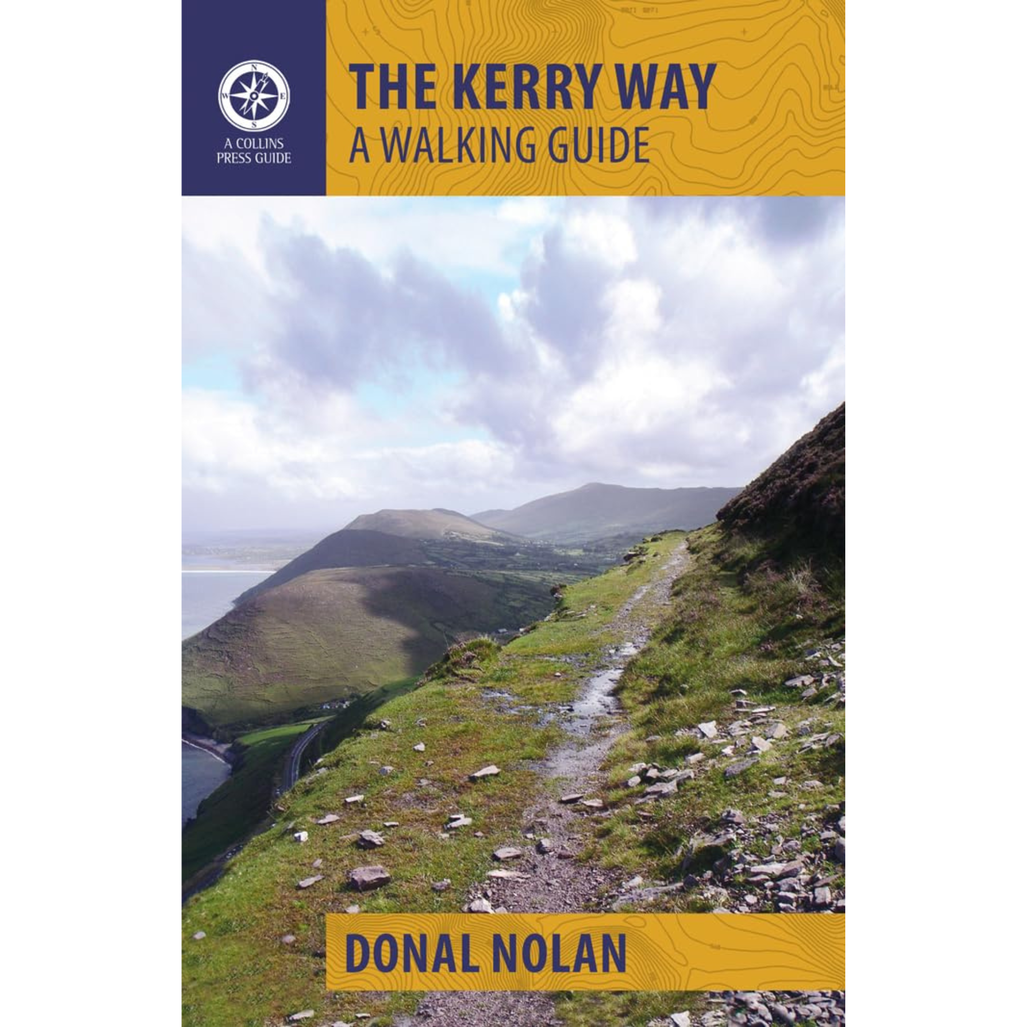 Collins The Kerry Way Walking Guide by Dónal Nolan