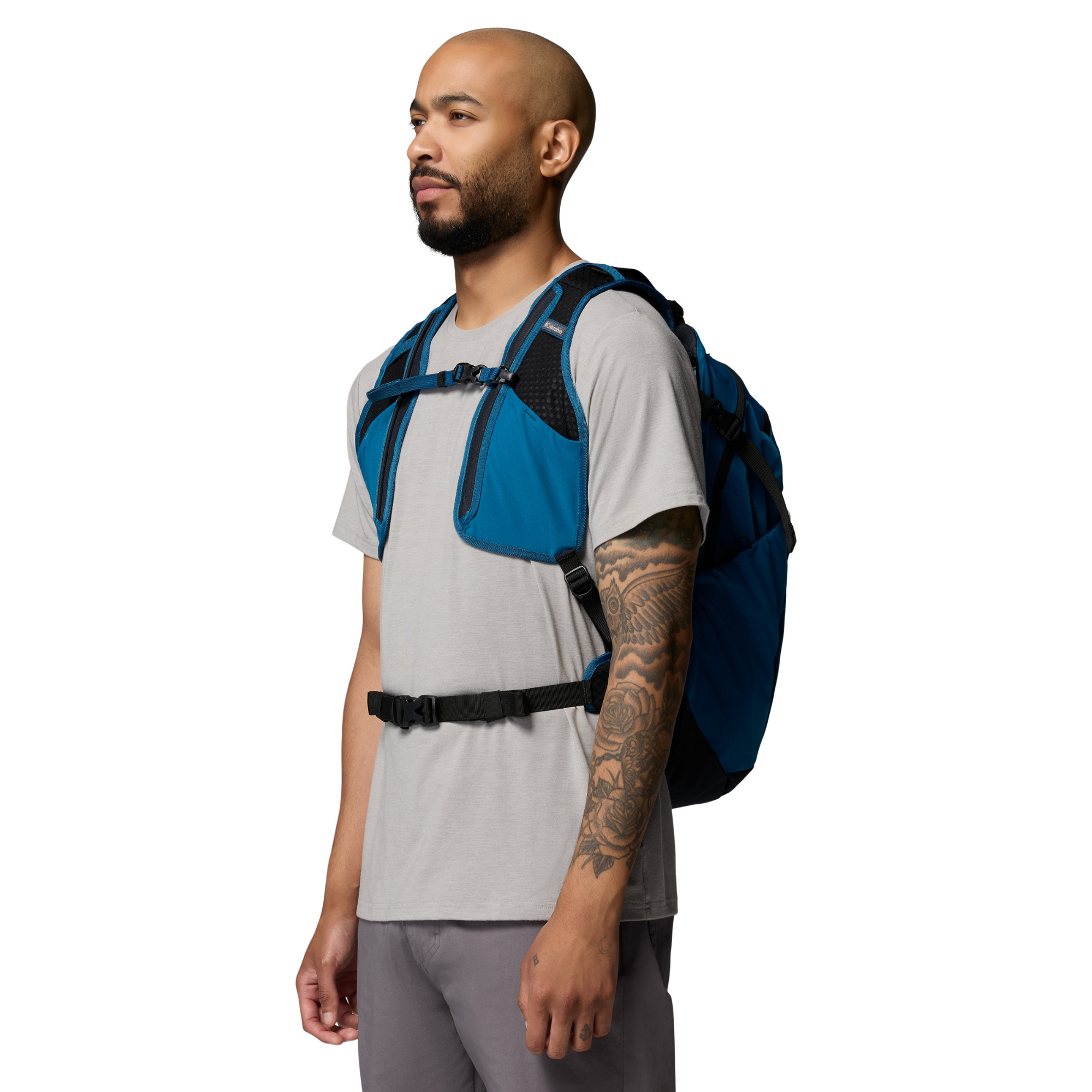 Columbia Blackcomb Ridge 30L Backpack Phoenix Blue Black 442 2121401