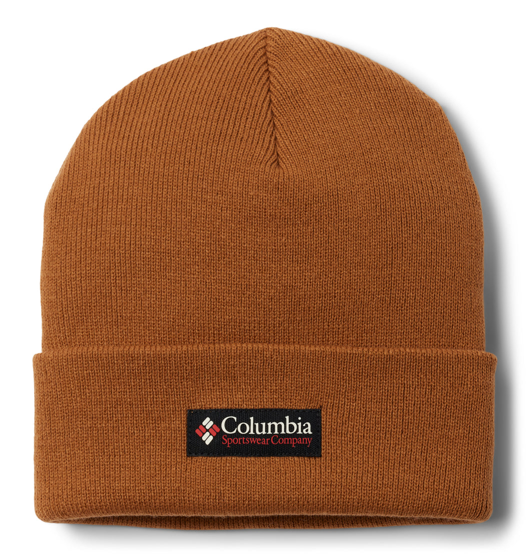 Columbia Unisex City Trek Heavyweight Beanie Hat (Camel Brown)