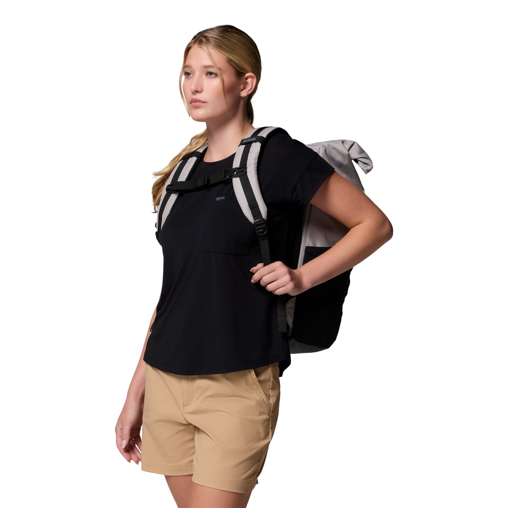 Columbia Convey III 27L Rolltop Backpack (Flint Grey/Black)