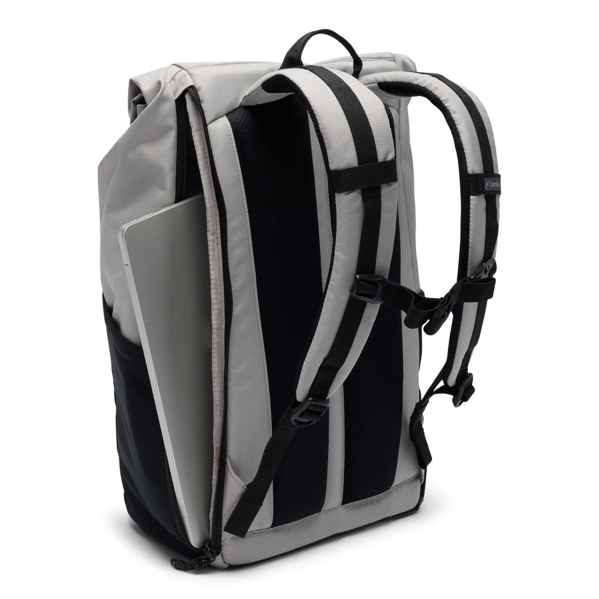 Columbia Convey III 27L Rolltop Backpack (Flint Grey/Black)