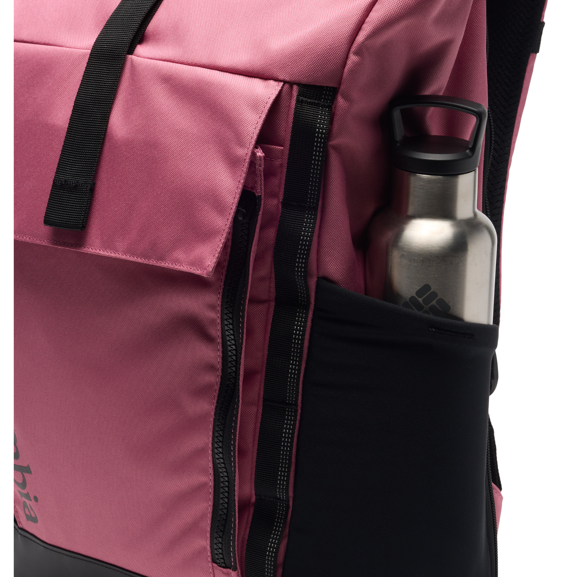 Columbia Convey III 27L Rolltop Backpack (Rosette/Black)