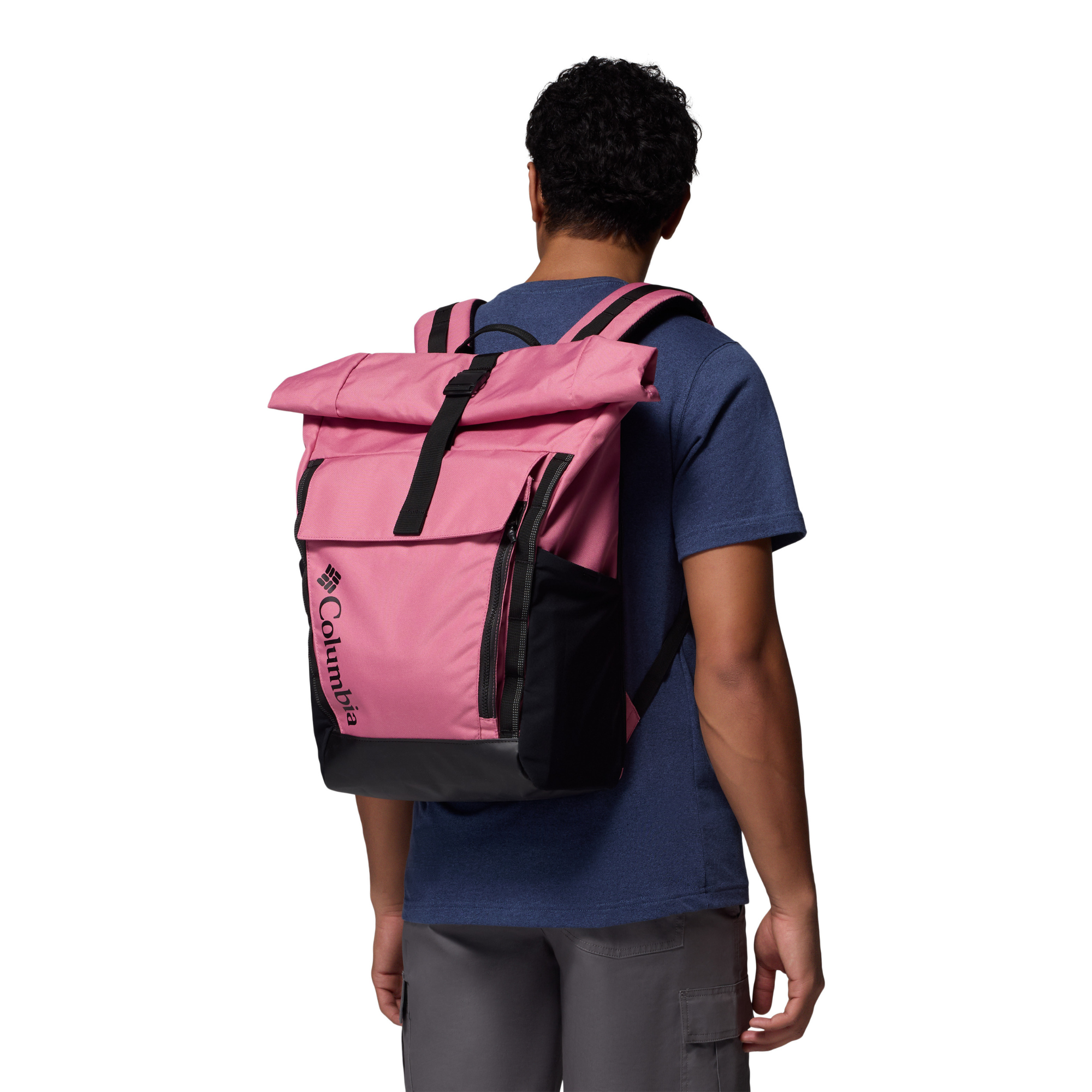 Columbia Convey III 27L Rolltop Backpack (Rosette/Black)
