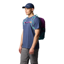 Load image into Gallery viewer, Columbia Echo Mountain Backpack (25L)(Razzle/River Blue/Sand Dune)
