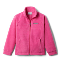 Load image into Gallery viewer, Columbia Kids Benton Springs Full Zip Fleece (Pink Ice)(Ages 6-18)
