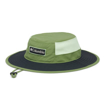 Load image into Gallery viewer, Columbia Kids Bora Bora Booney Sun Hat (Canteen/Sage Leaf/Black)
