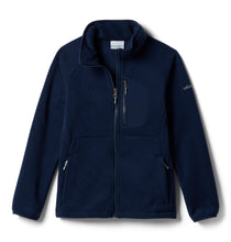 Load image into Gallery viewer, Columbia Kids Fast Trek IV Full Zip Fleece (Collegiate Navy)(Ages 4-18)
