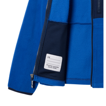 Load image into Gallery viewer, Columbia Kids Fast Trek IV Full Zip Fleece (Mountain Blue/Collegiate Navy)(Ages 4-18)
