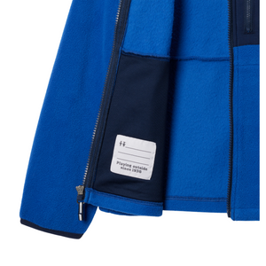 Columbia Kids Fast Trek IV Full Zip Fleece (Mountain Blue/Collegiate Navy)(Ages 4-18)