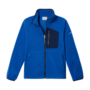 Columbia Kids Fast Trek IV Full Zip Fleece (Mountain Blue/Collegiate Navy)(Ages 4-18)