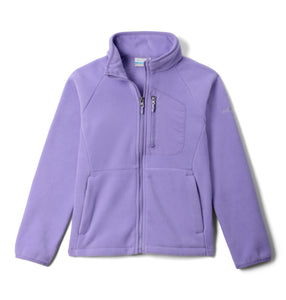 Columbia Kids Fast Trek IV Full Zip Fleece (Paisley Purple)(Ages 4-18)