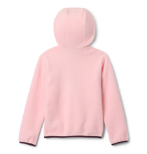 Load image into Gallery viewer, Columbia Kids Helvetia Half Snap Hooded Fleece (Satin Pink/Pink Ice)(Ages 4-18)
