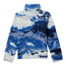 Load image into Gallery viewer, Columbia Kids Helvetia II Printed Half Snap Fleece (Collegiate Navy Dreaming/Stormwatch)
