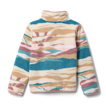 Load image into Gallery viewer, Columbia Kids Helvetia II Printed Half Snap Fleece (River Blue Rogue Valley)(Ages 4-18)
