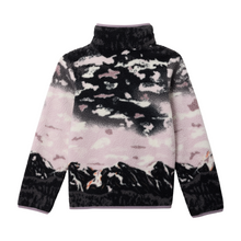 Load image into Gallery viewer, Columbia Kids Helvetia II Printed Half Snap Fleece (Shale Purple Sisters/Lavender Pearl)(Ages 4-18)
