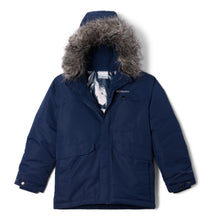 Load image into Gallery viewer, Columbia Kids Nordic Strider II Waterproof Insulated Parka (Collegiate Navy)(Ages 8-18)
