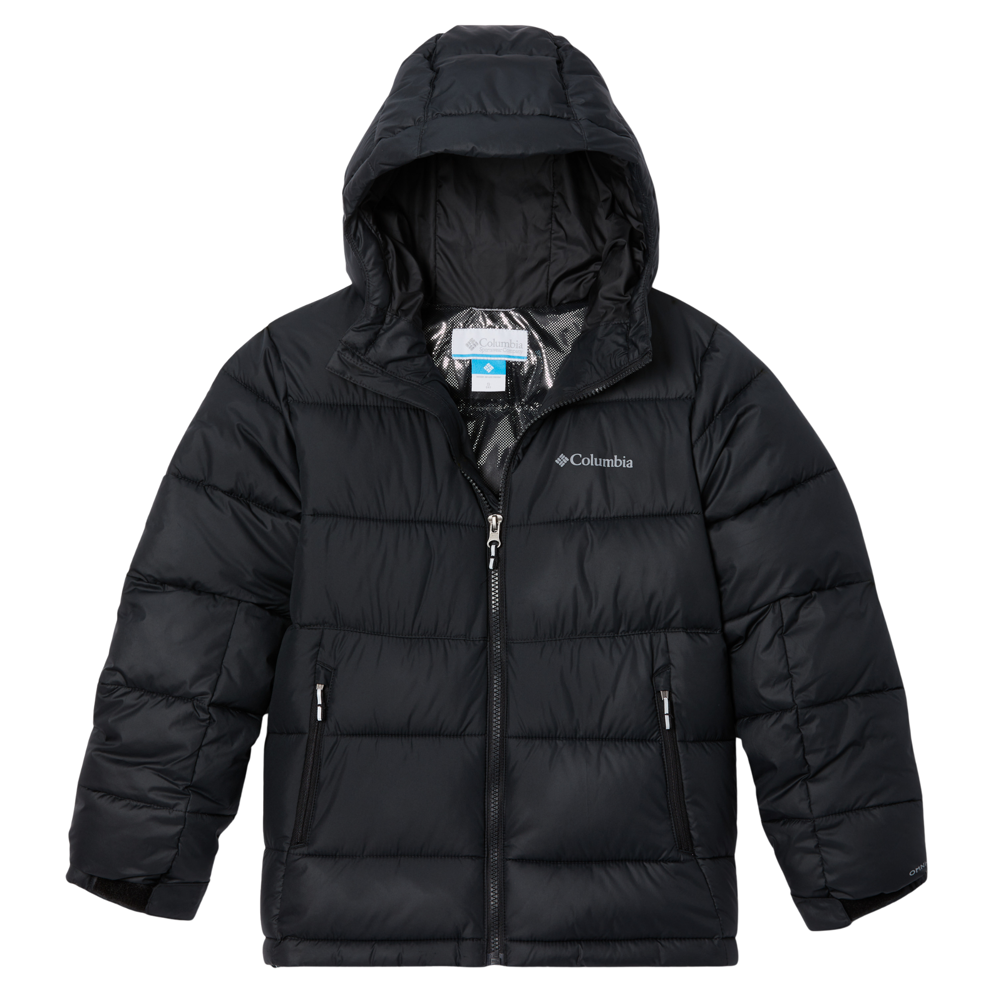 Columbia Kids Pike Lake II Hooded Insulated Jacket Black 010 2050351