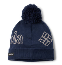 Load image into Gallery viewer, Columbia Kids Polar Powder Omni-Heat Beanie Hat (Collegiate Navy/Columbia Grey)
