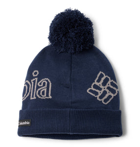 Columbia Kids Polar Powder Omni-Heat Beanie Hat (Collegiate Navy/Columbia Grey)