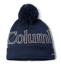 Load image into Gallery viewer, Columbia Kids Polar Powder Omni-Heat Beanie Hat (Collegiate Navy/Columbia Grey)
