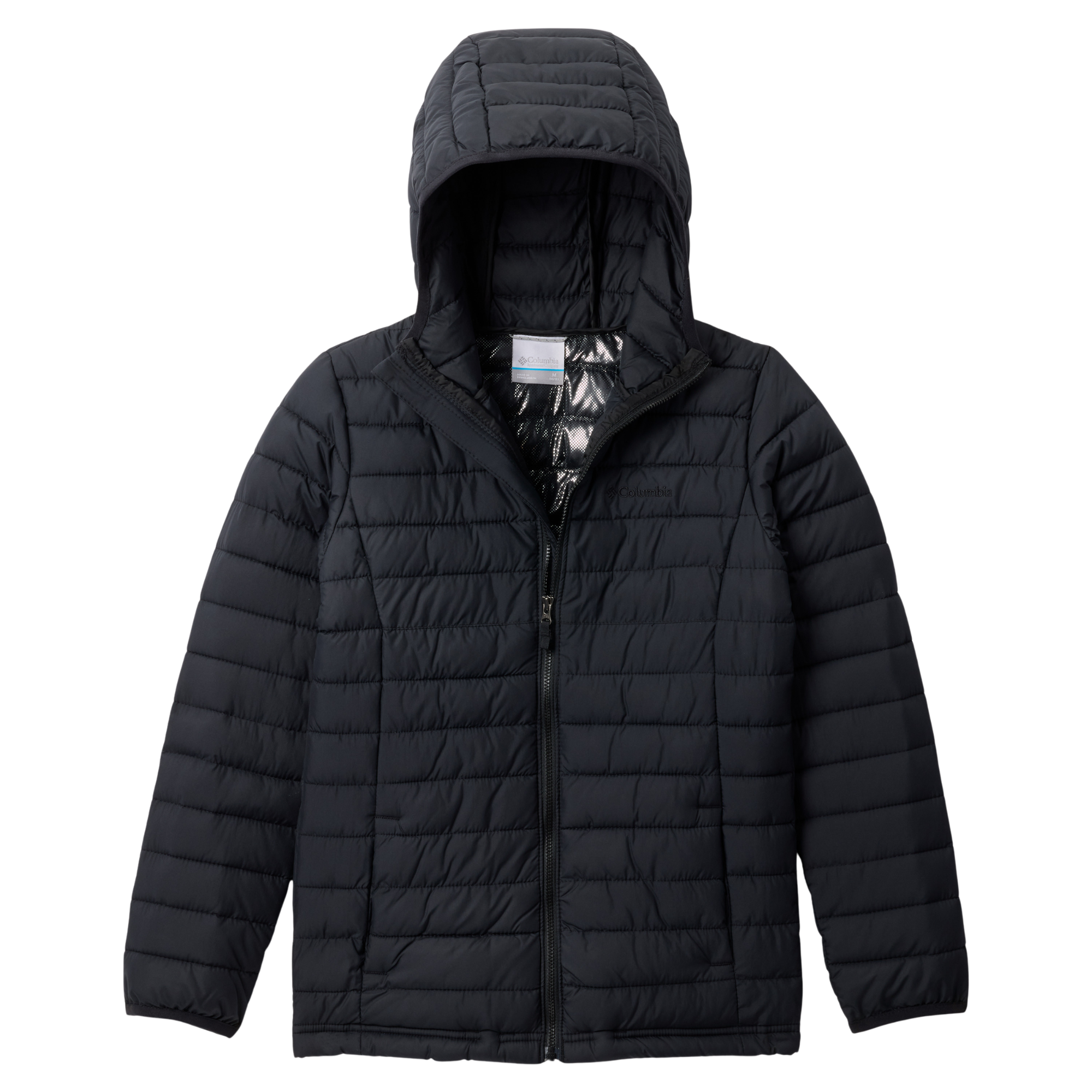 Columbia Kids Powder Lite II Hooded Insulated Jacket Black 010 2090023