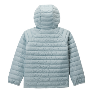 Columbia Kids Powder Lite II Hooded Insulated Jacket (Crushed Blue)(Ages 4-18)