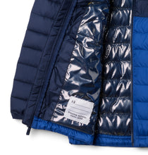 Load image into Gallery viewer, Columbia Kids Powder Lite II Hooded Insulated Jacket (Mountain Blue)(Ages 4-18)
