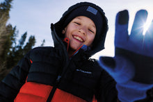 Load image into Gallery viewer, Columbia Kids Powder Lite II Hooded Insulated Jacket (Spicy/Black)(Ages 6-18)
