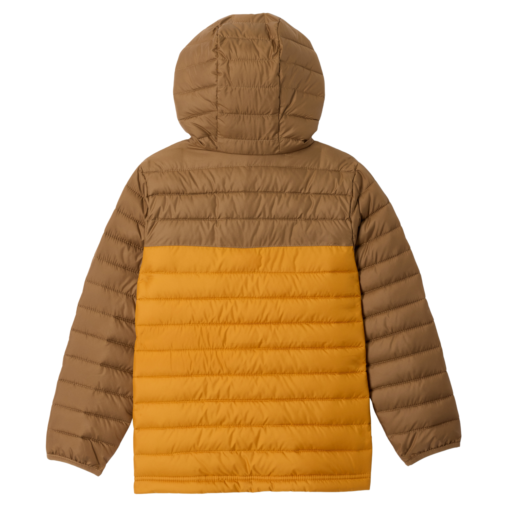 Columbia Kids Powder Lite II Hooded Insulated Jacket Squash Delta 735 2090023