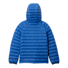 Load image into Gallery viewer, Columbia Kids Powder Pass Hooded Insulated Jacket (Mountain Blue)
