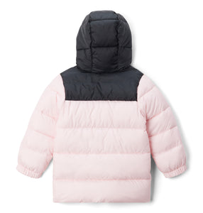 Columbia Kids Puffect Hooded Insulated Puffer Jacket (Satin Pink/Black)(Ages 8-18)