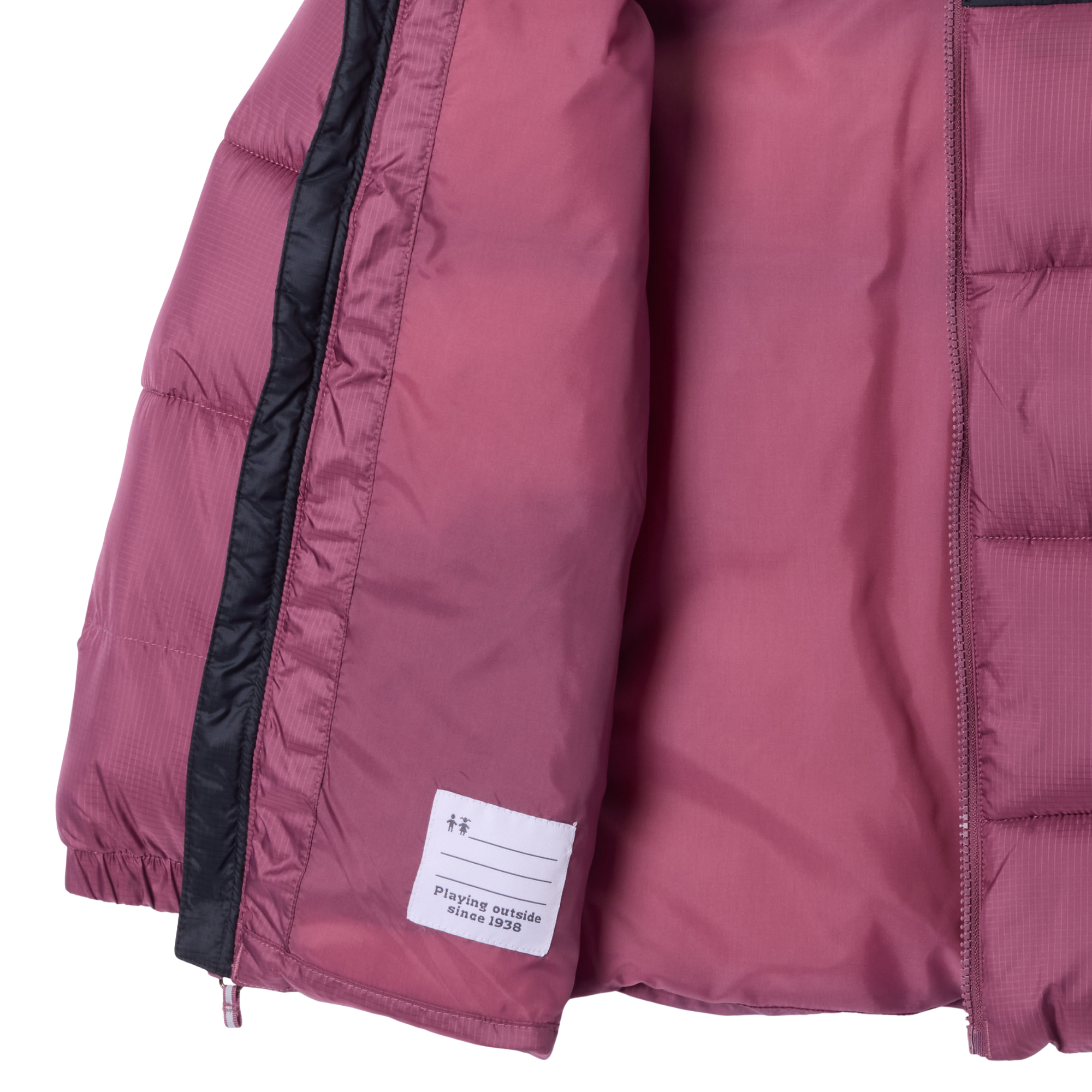 Columbia Kids Puffect II Insulated Puffer Jacket Antique Mauve Black 552 2089992