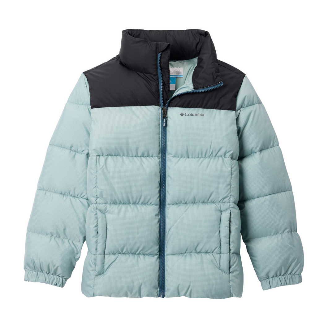 Columbia Kids Puffect II Insulated Puffer Jacket (Crushed Blue/Black)(Ages 8-18)