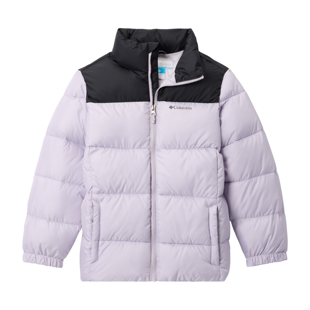 Columbia Kids Puffect II Insulated Puffer Jacket (Lavender Pearl/Black)(Ages 8-18)