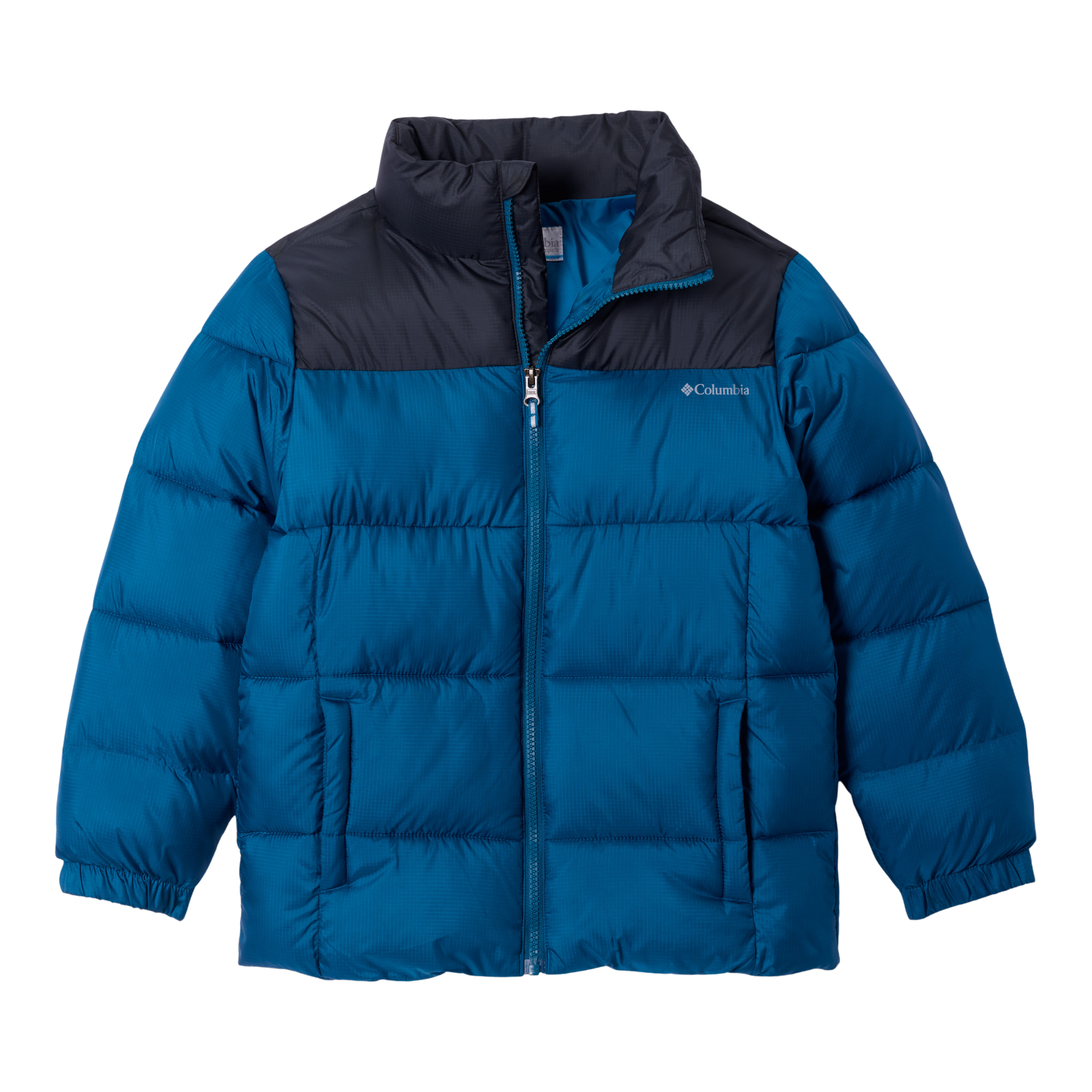 Columbia Kids Puffect II Insulated Puffer Jacket Phoenix Blue Black 442 2089992