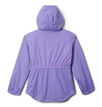 Load image into Gallery viewer, Columbia Kids Rainy Trails II Fleece Lined Waterproof Jacket (Paisley Purple)
